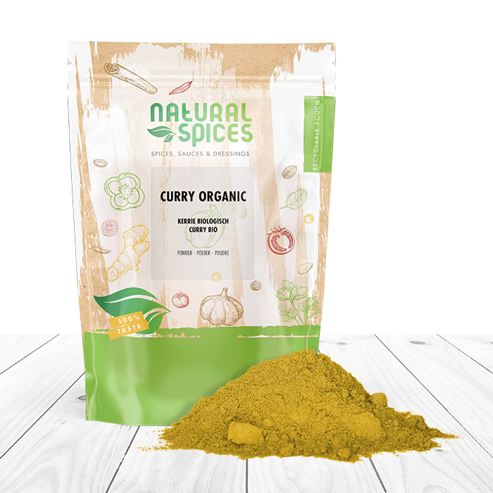 Organic curry powder
