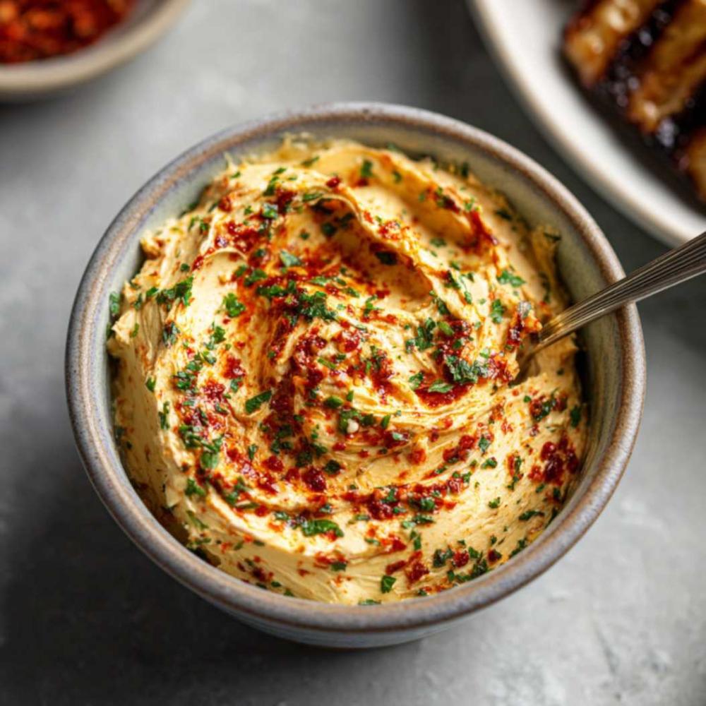 BBQ Herb Butter with paprika and garlic recipe