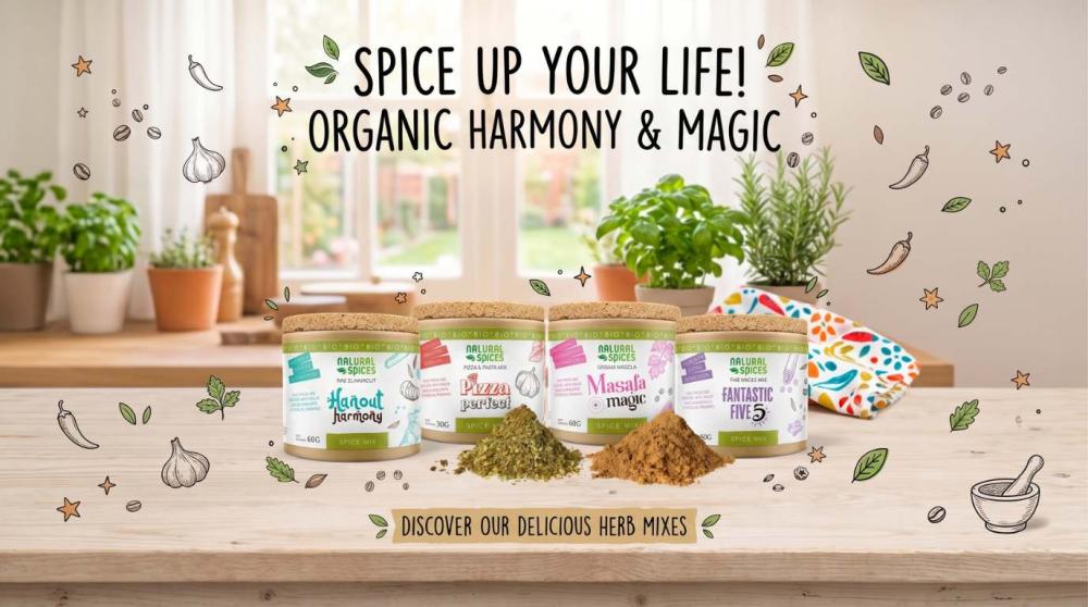 Organic herbs and herb blends