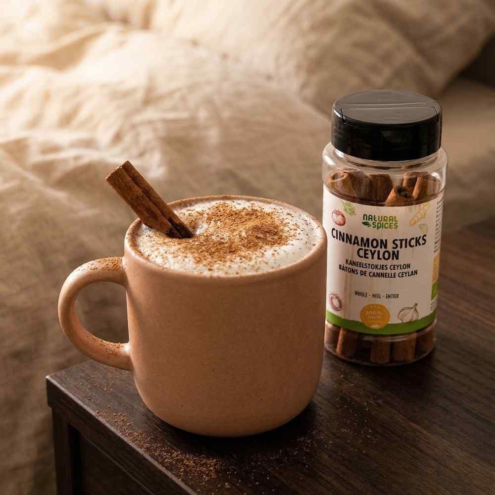 milk with cinnamon