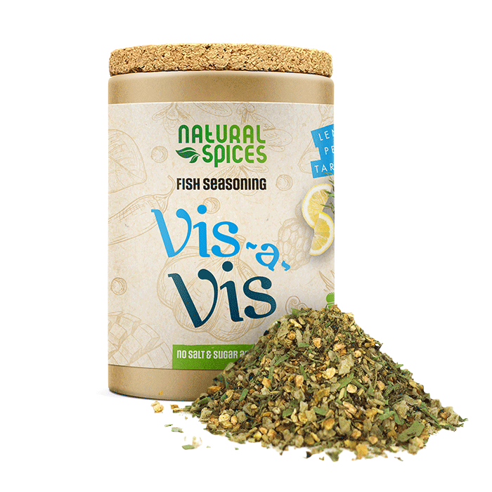 Natural Spices Vis-A-Vis Viskruiden mix, zonder zout en suiker
