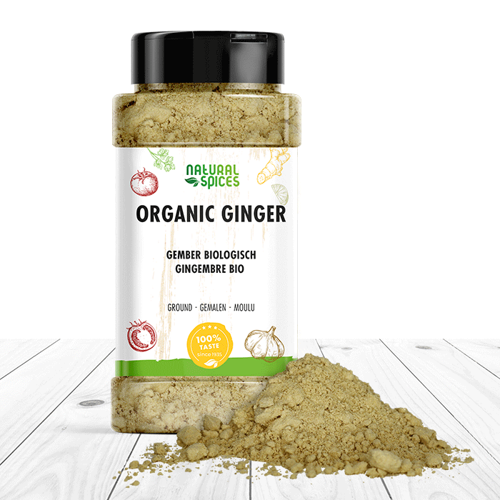 Organic ground ginger