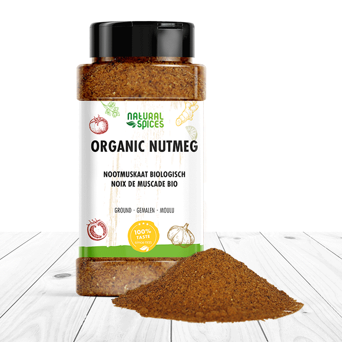 Organic ground nutmeg