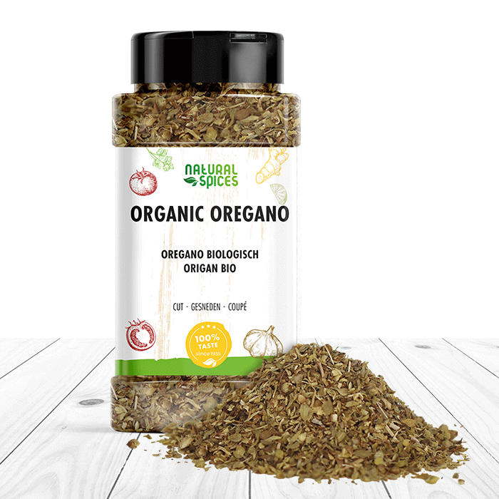 Organic oregano cut