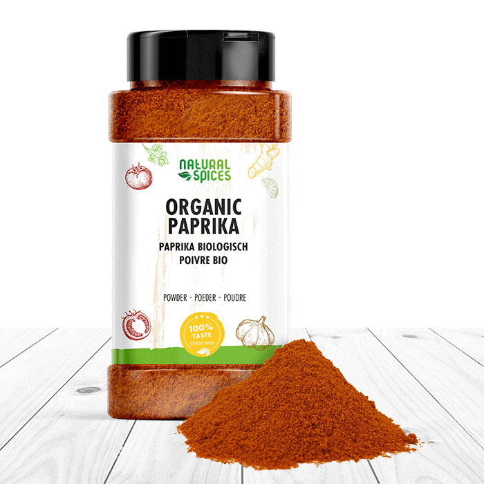 Organic paprika powder