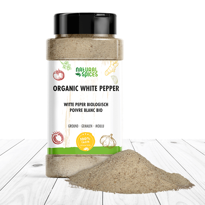 Organic ground white pepper