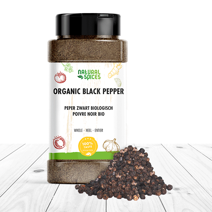 organic black pepper whole
