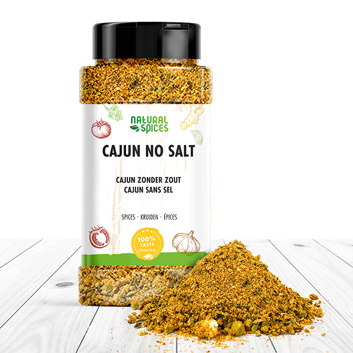 Cajun spices salt-free shaker Cajun spices salt-free shaker