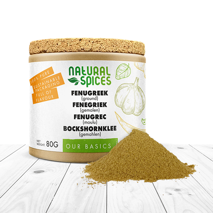 Ground fenugreek seeds