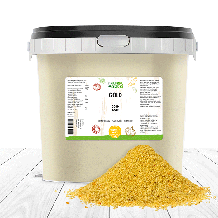 Paneermeel goud