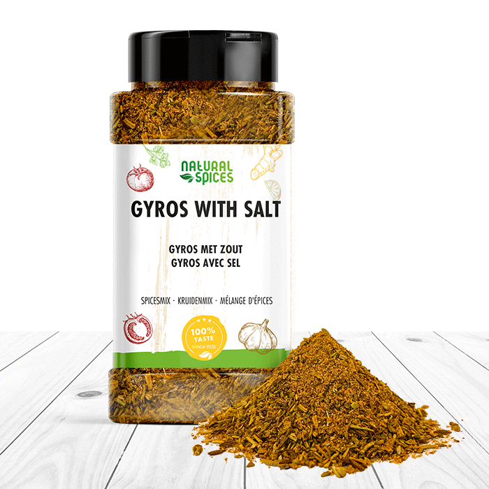 gyros kruidenmix met zout strooibus