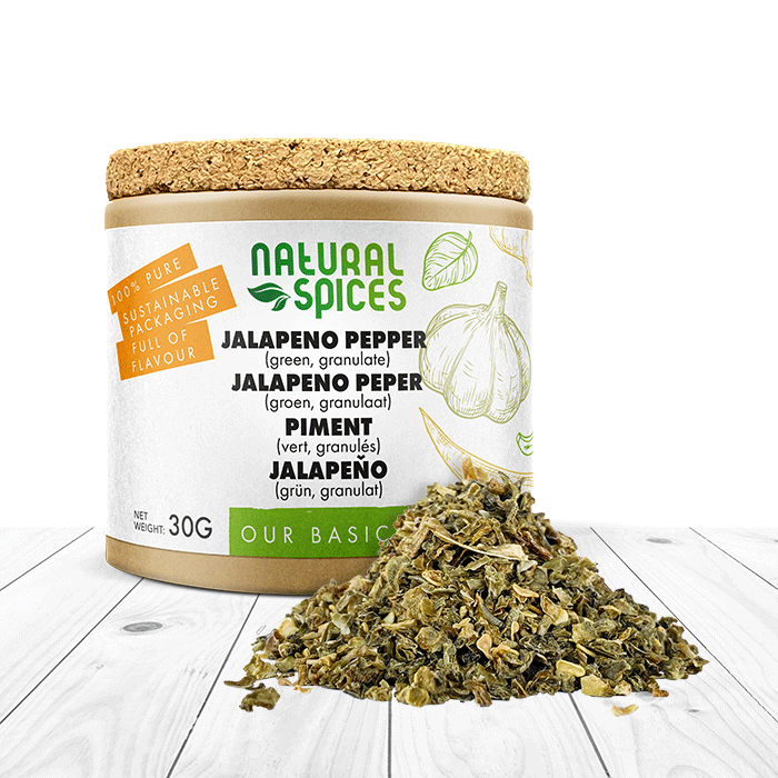 jalapeno granulaat groen 30gr