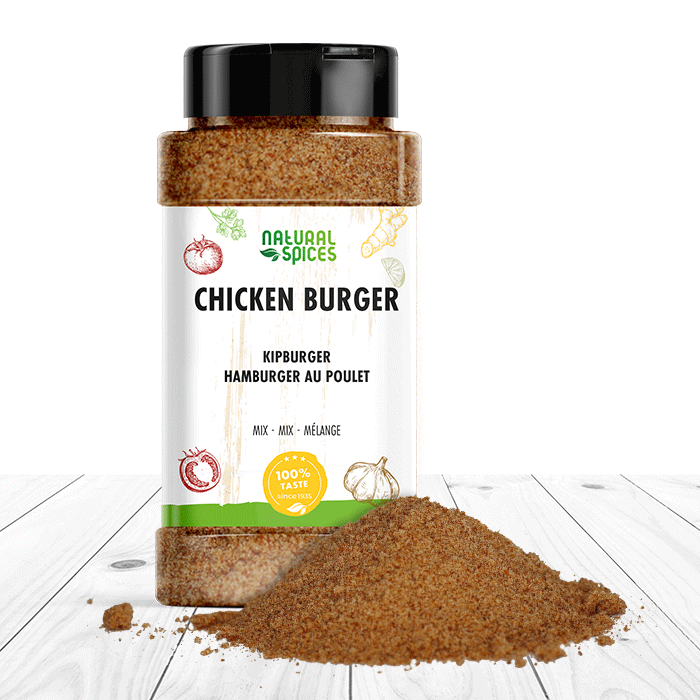 kipburger kruidenmix strooibus