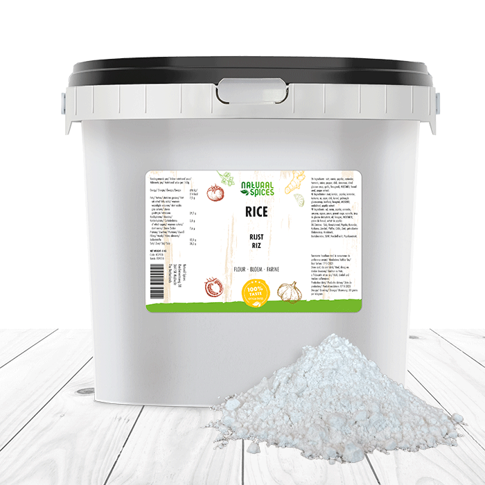 rijstestrooibloem emmer