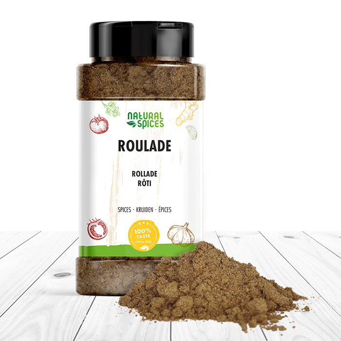 Rolled roast herbs and spices