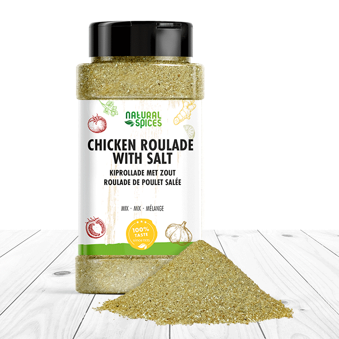 Kiprollademix met zout