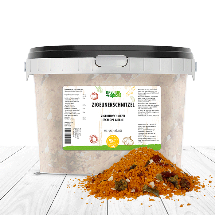 Zigeunerschnitzel (schnitzel with peppers) mix