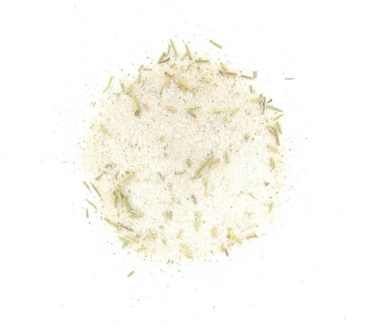 Barbecue herbs and spices with salt