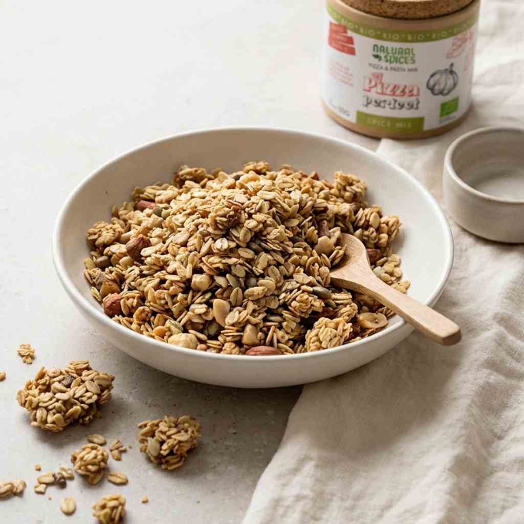 hartige italiaanse granola | savoury italian granola