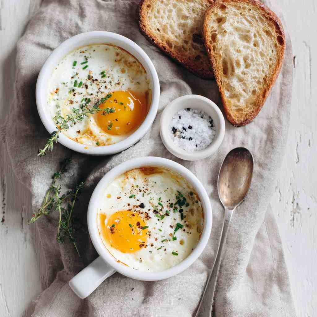 Oeuf en cocotte recipe