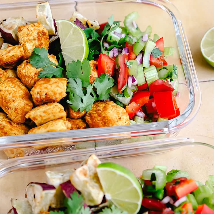 pablo's kip met zoete aardappel en groenten